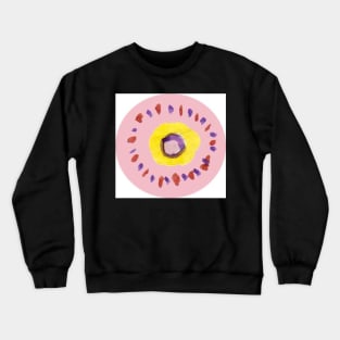 round pink version2 Crewneck Sweatshirt